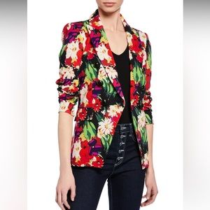 Veronica Beard floral print miller blazer